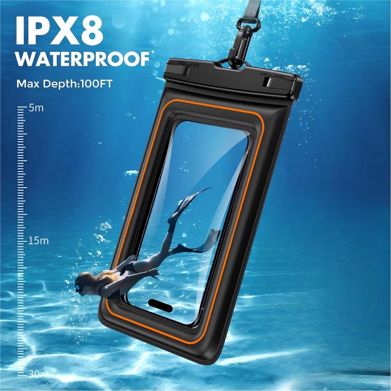 กระเป๋าใส่โทรศัพท์กันน้ำแบบลอย - Dry Bag Waterproof บทวิจารณ์และราคา