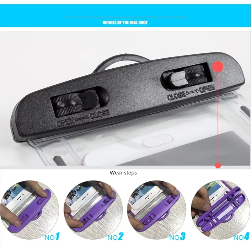 กระเป๋ากันน้ำใส PVC สำหรับโทรศ - Dry Bag Waterproof บทวิจารณ์และราคา