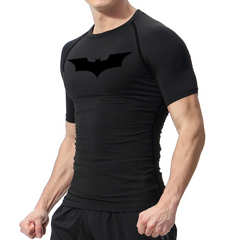 ค้างคาวพิมพ์เสื้อสําหรับชายฤดู - Rash Guard บทวิจารณ์และราคา