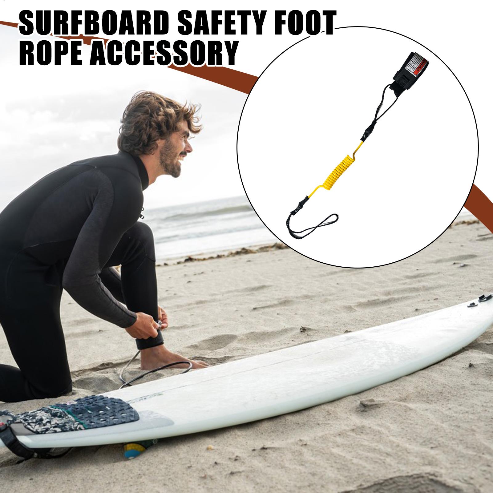 สายจูงนิรภัยสำหรับกระดานโต้คลื - Surfboard Leash บทวิจารณ์และราคา