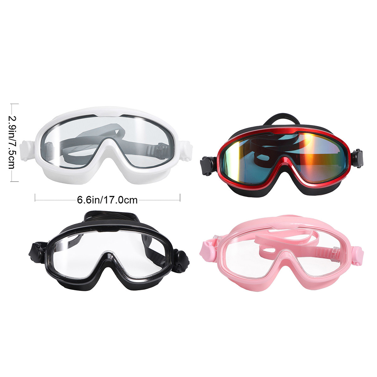 แว่นตาว่ายน้ำกันน้ำและป้องกันฝ - Goggles Swim บทวิจารณ์และราคา